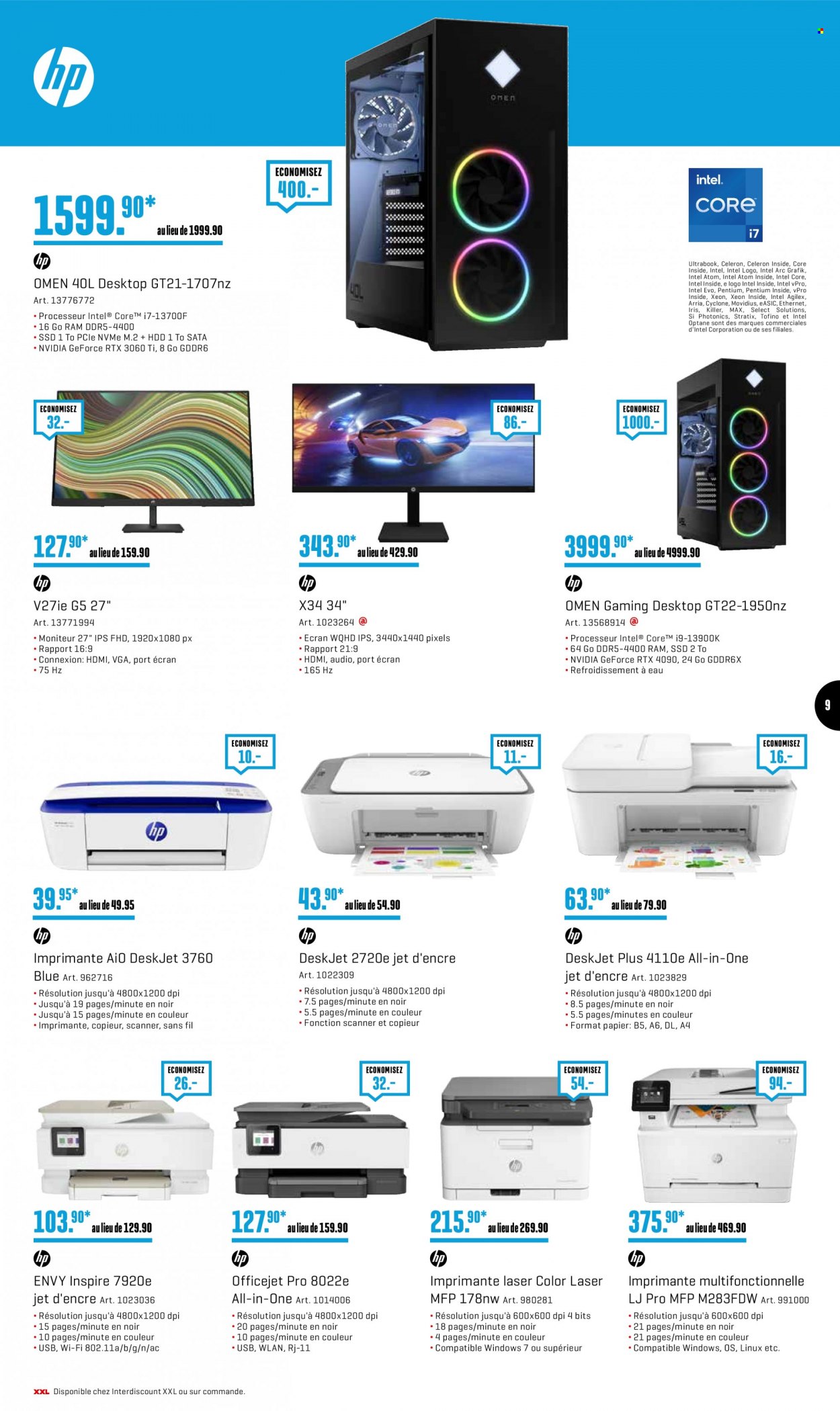 Volantino Interdiscount - 27.3.2023 - 9.4.2023. Pagina 9