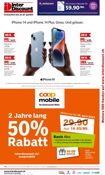 Catalogue Interdiscount - 27.3.2023 - 9.4.2023.