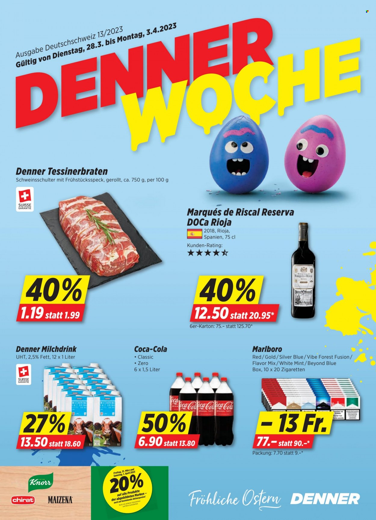 Volantino Denner - 28.3.2023 - 3.4.2023. Pagina 1