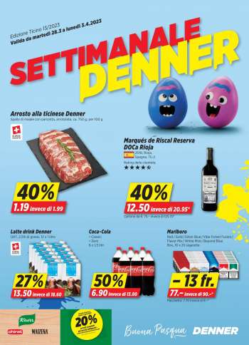 Catalogue Denner - 28.3.2023 - 3.4.2023.