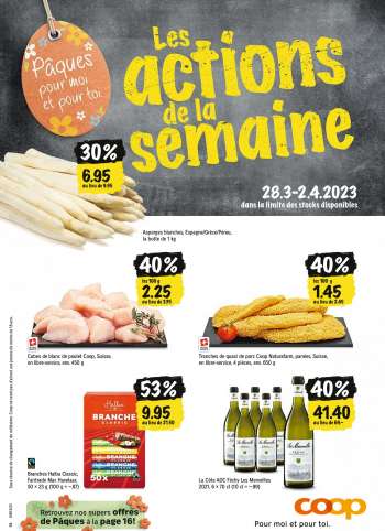 Prospekte Coop - 28.3.2023 - 2.4.2023.