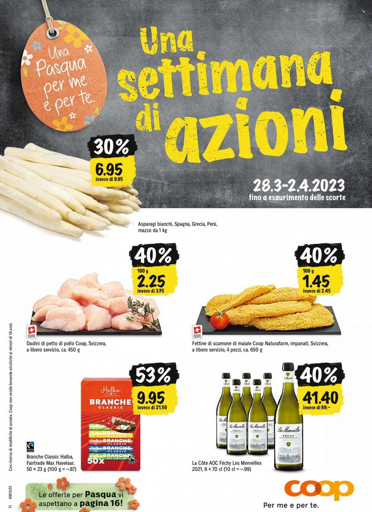 Volantino Coop - 28.3.2023 - 2.4.2023. Pagina 1