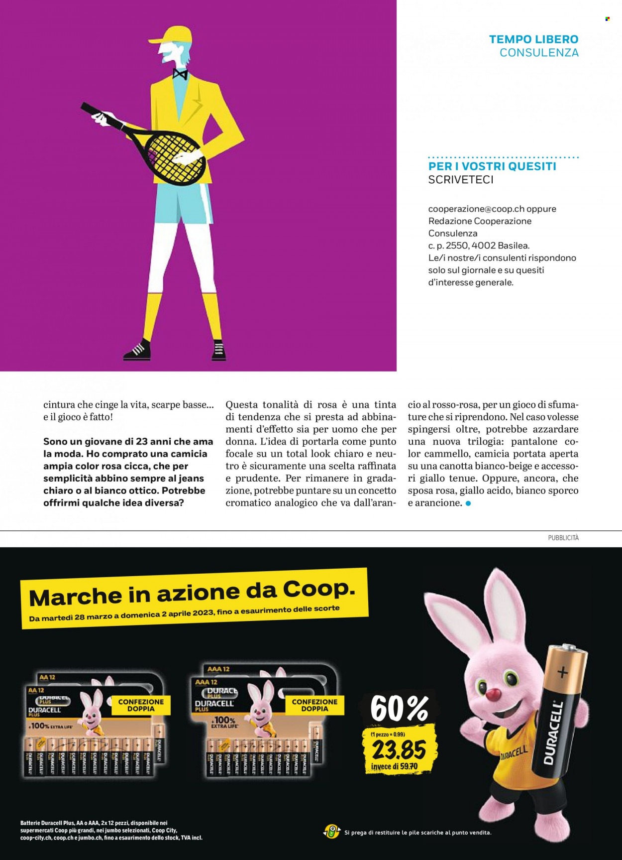 Catalogue Coop - 28.3.2023 - 3.4.2023. Page 63