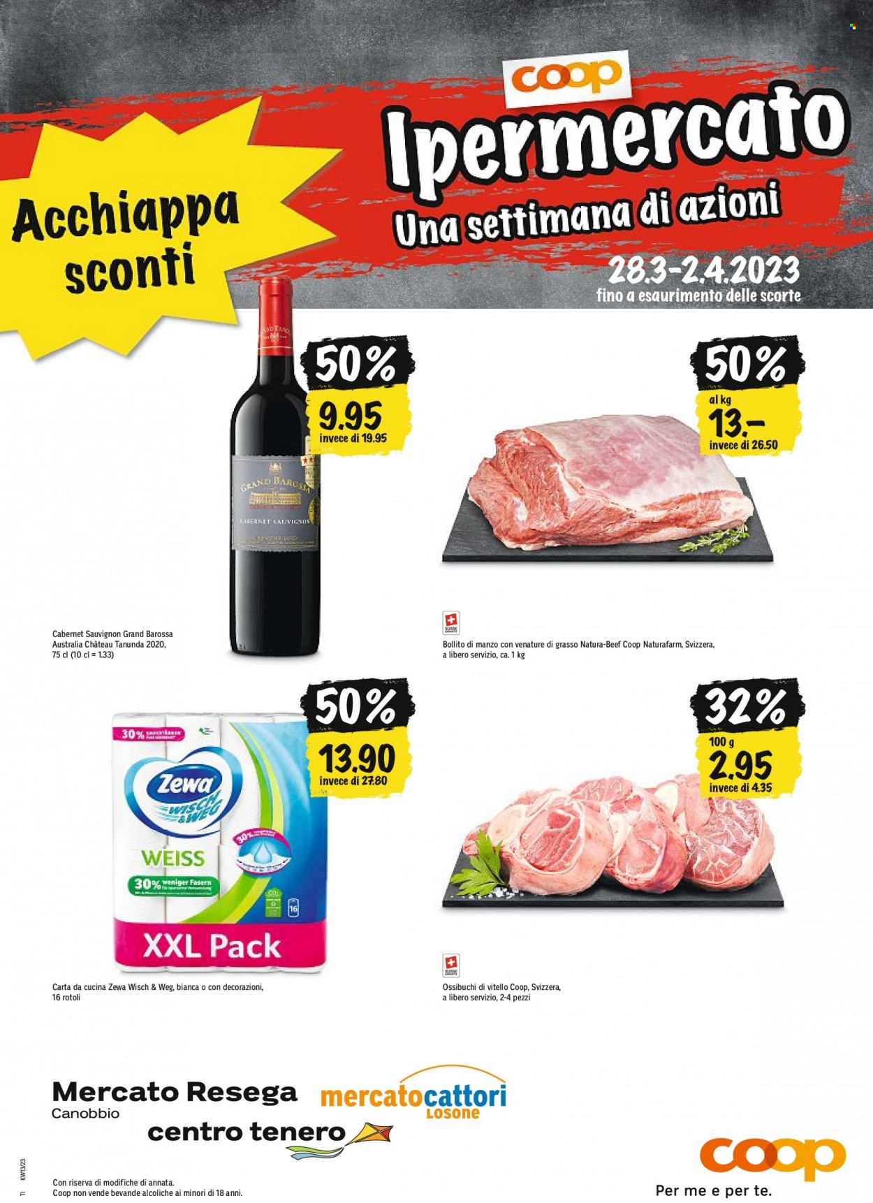 Volantino Coop - 28.3.2023 - 2.4.2023. Pagina 1