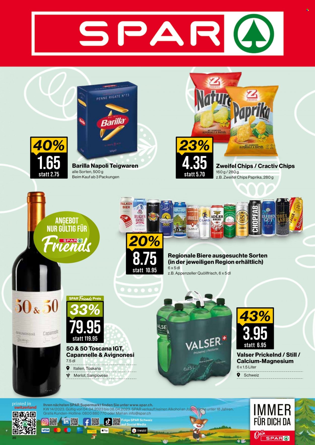 Prospekt SPAR - 4.4.2023 - 8.4.2023. Seite 20