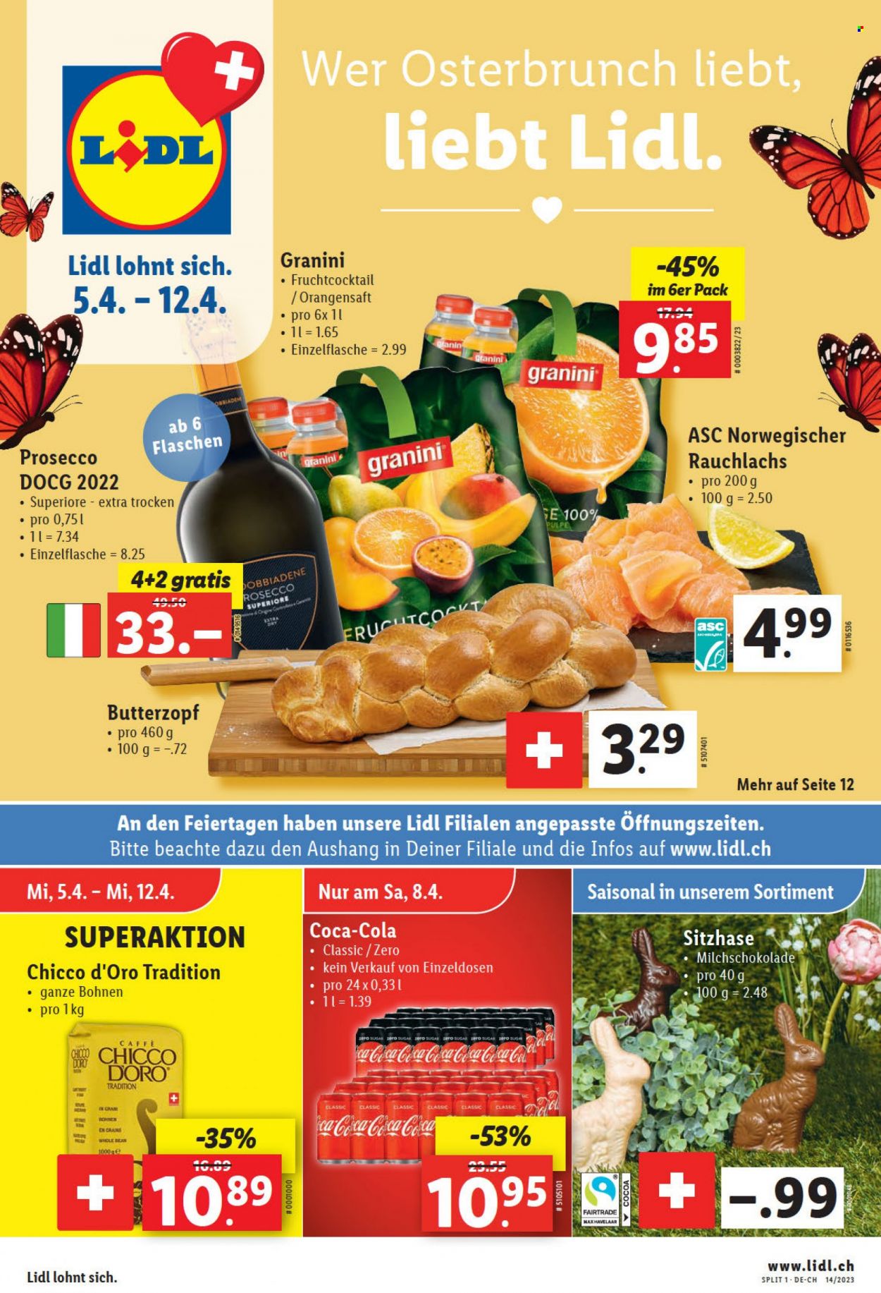 Volantino Lidl - 5.4.2023 - 12.4.2023. Pagina 1