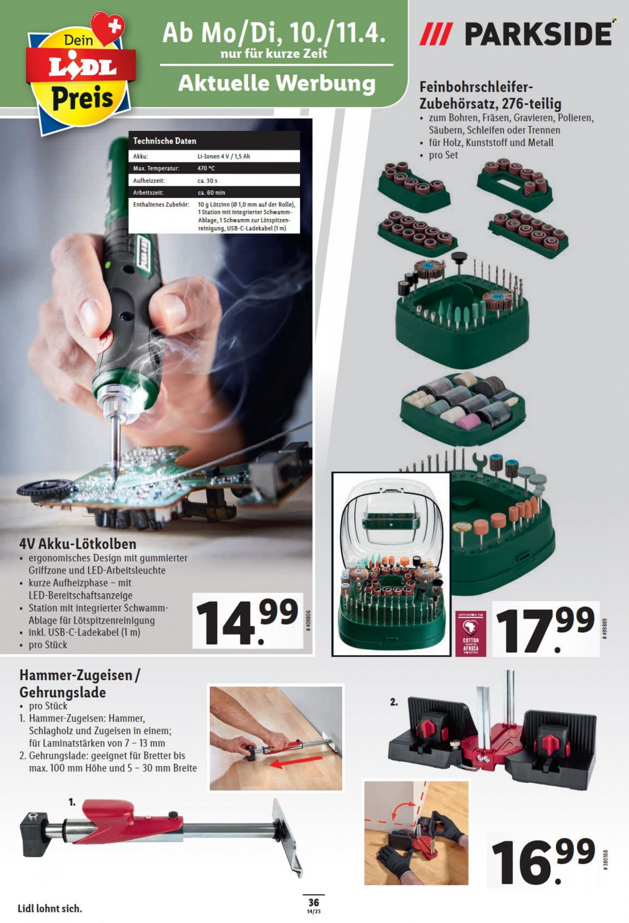 Volantino Lidl - 5.4.2023 - 12.4.2023. Pagina 36