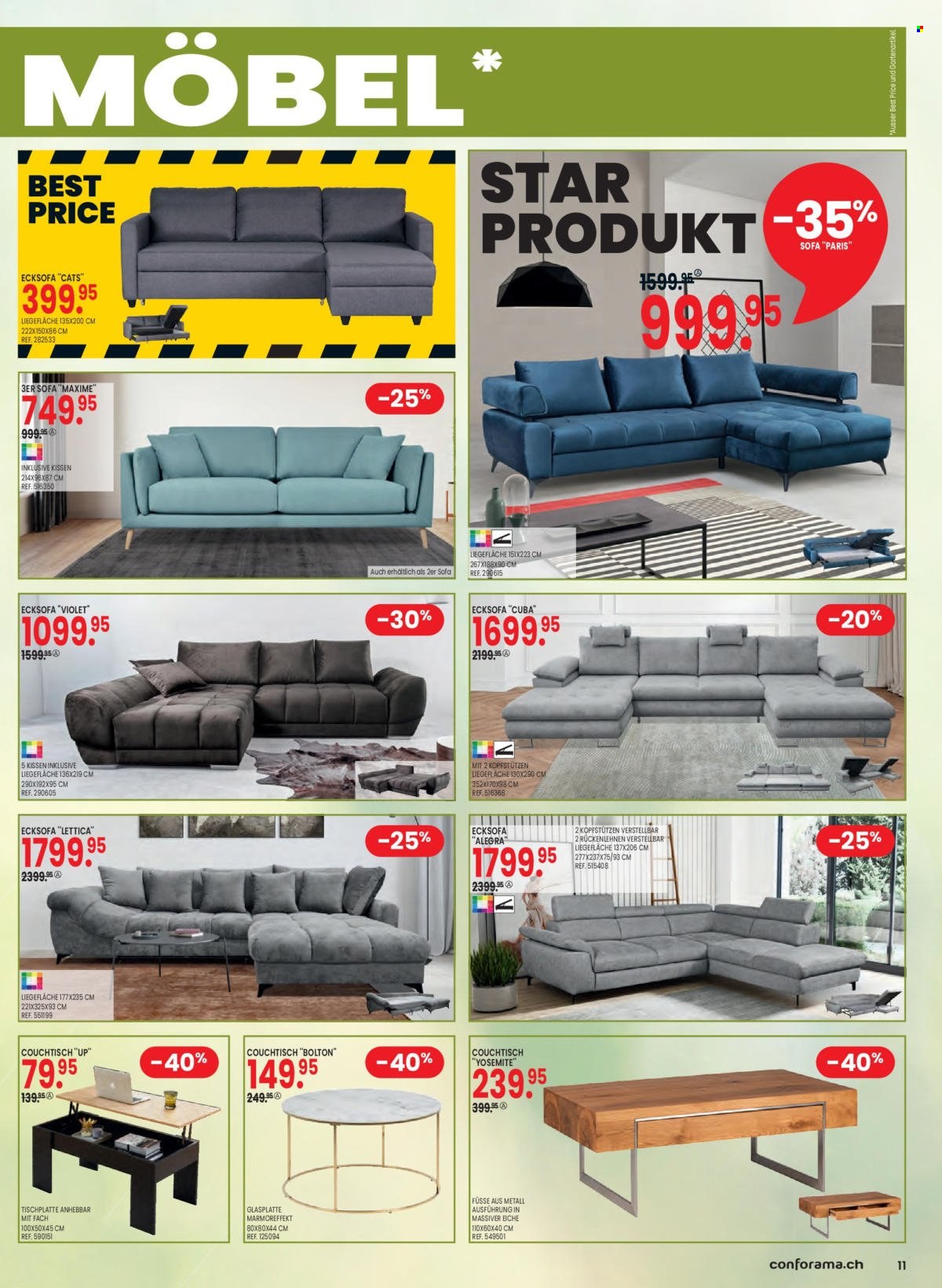 Volantino Conforama - 4.4.2023 - 17.4.2023. Pagina 11