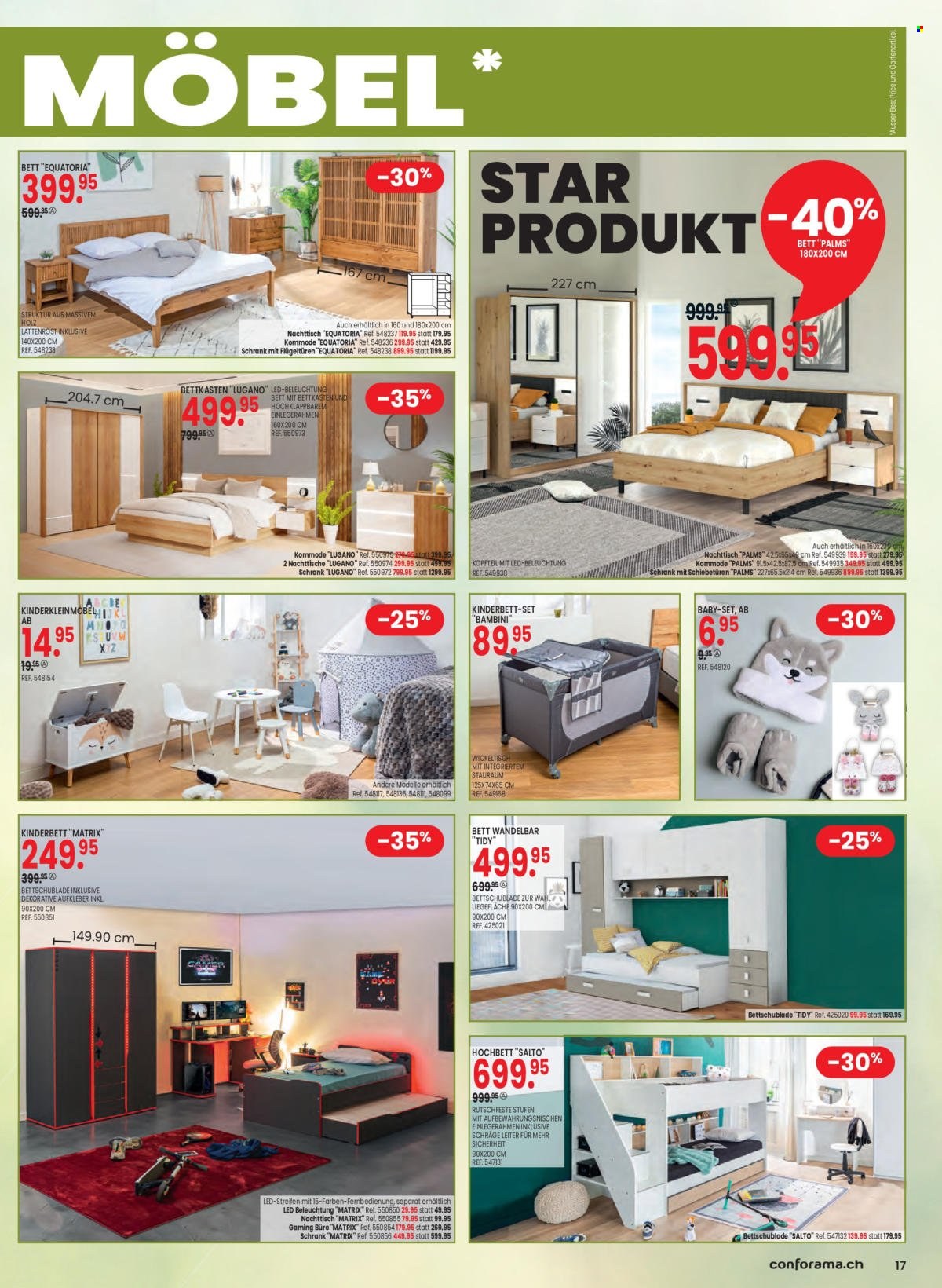 Volantino Conforama - 4.4.2023 - 17.4.2023. Pagina 17