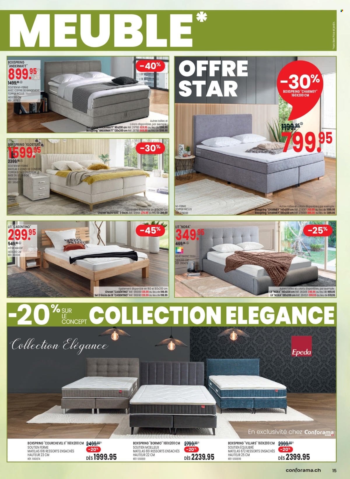 Volantino Conforama - 4.4.2023 - 17.4.2023. Pagina 15