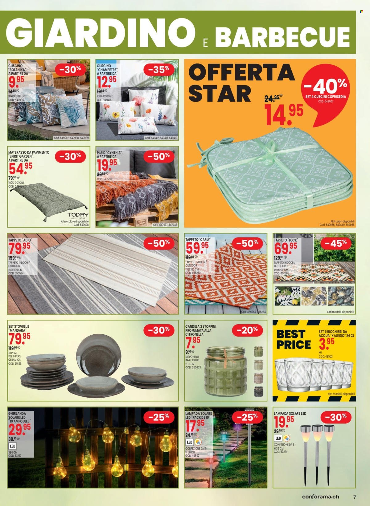 Volantino Conforama - 4.4.2023 - 17.4.2023. Pagina 7