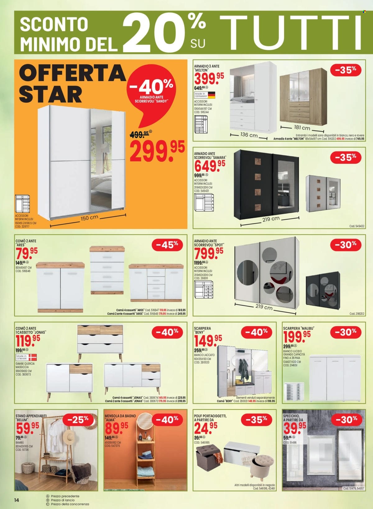 Volantino Conforama - 4.4.2023 - 17.4.2023. Pagina 14