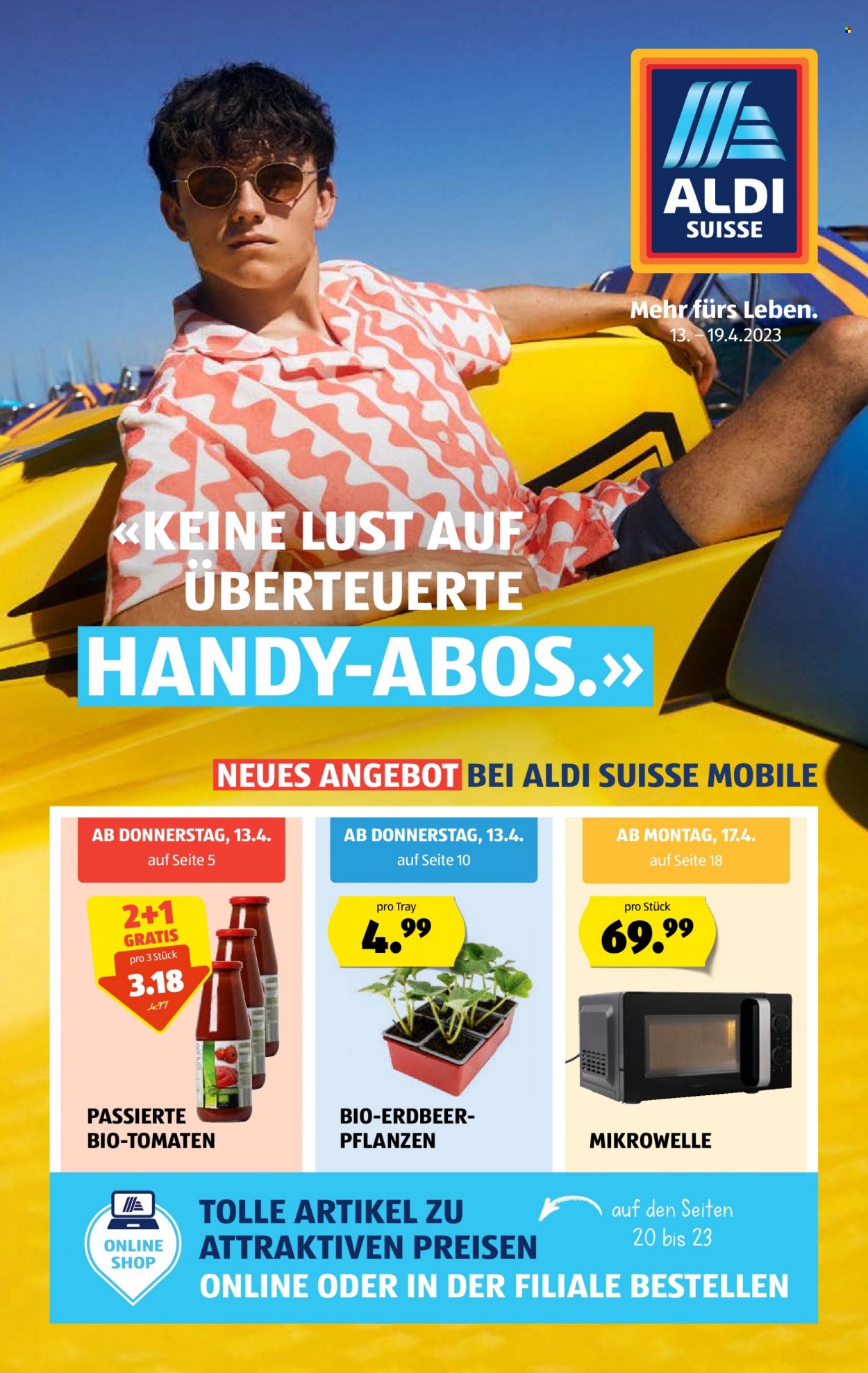 Volantino Aldi - 13.4.2023 - 19.4.2023. Pagina 1