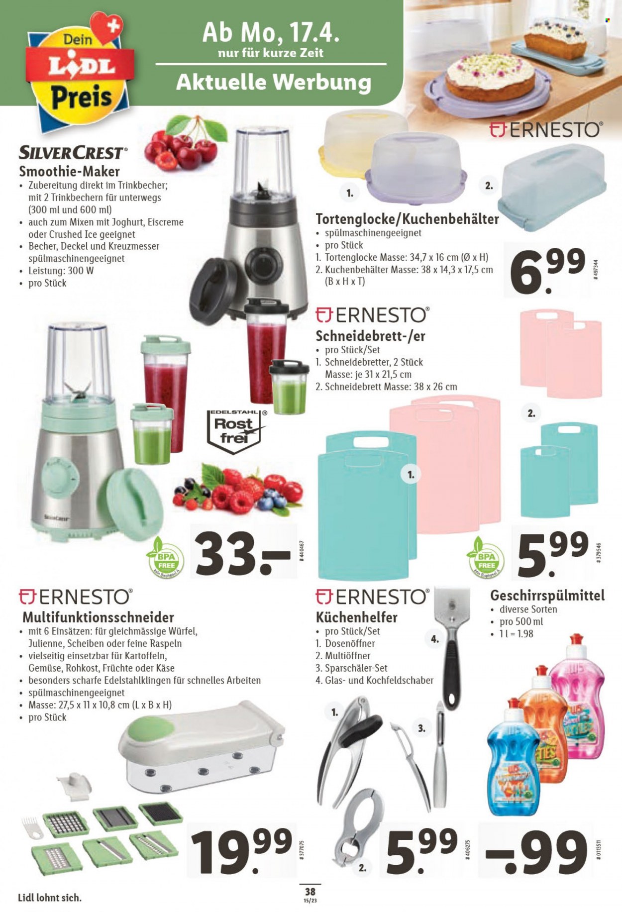 Volantino Lidl - 13.4.2023 - 19.4.2023. Pagina 38