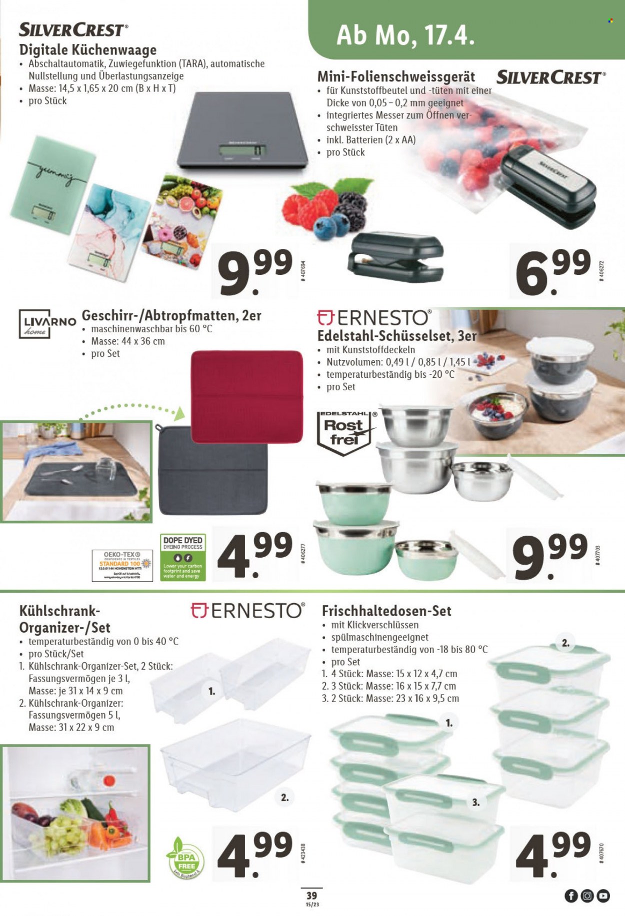 Volantino Lidl - 13.4.2023 - 19.4.2023. Pagina 39