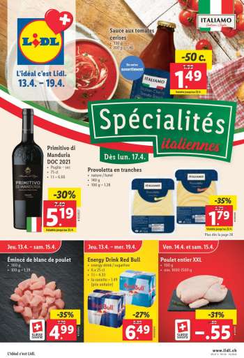 Volantino Lidl - 13.4.2023 - 19.4.2023.