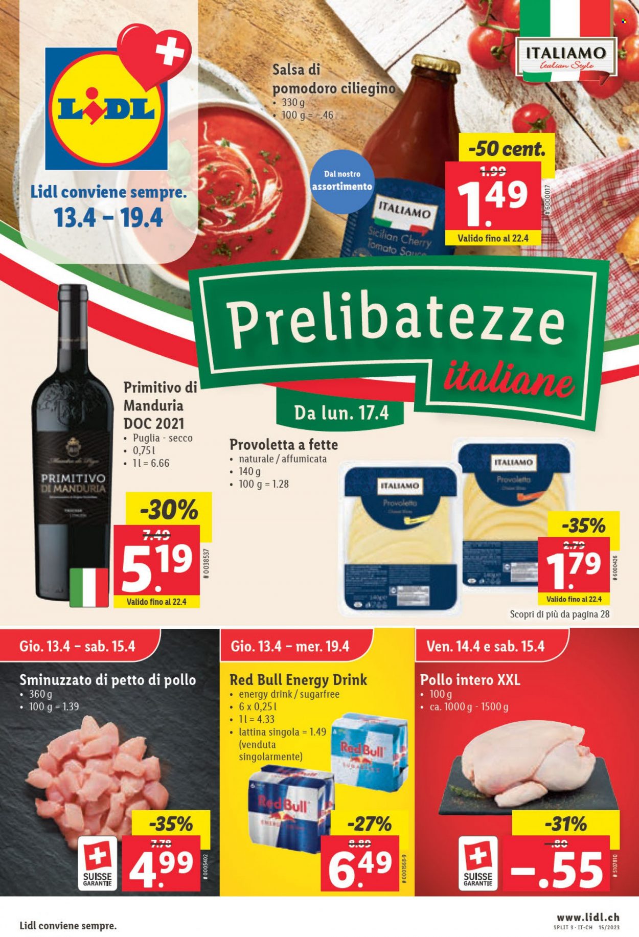 Volantino Lidl - 13.4.2023 - 19.4.2023. Pagina 1