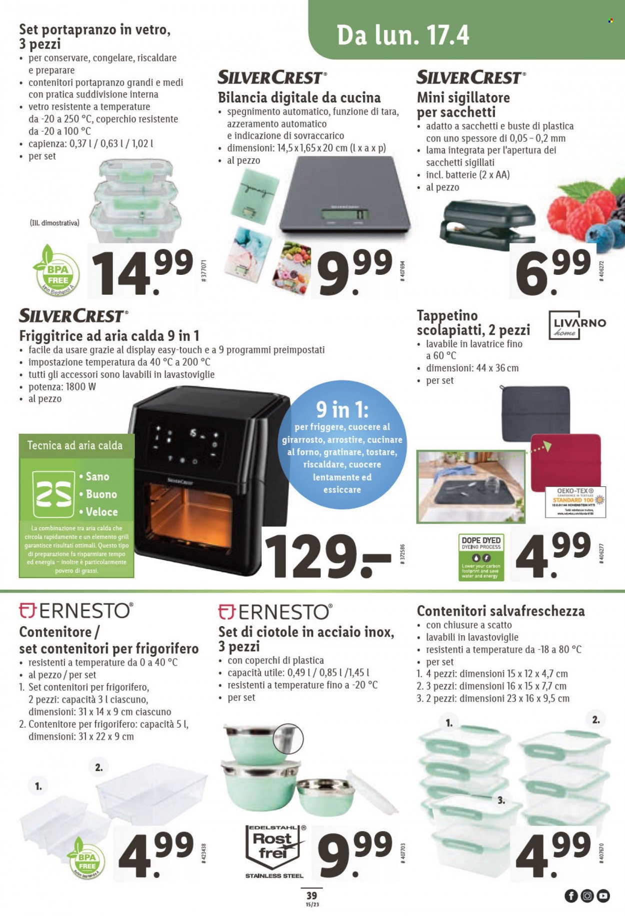 Volantino Lidl - 13.4.2023 - 19.4.2023. Pagina 39