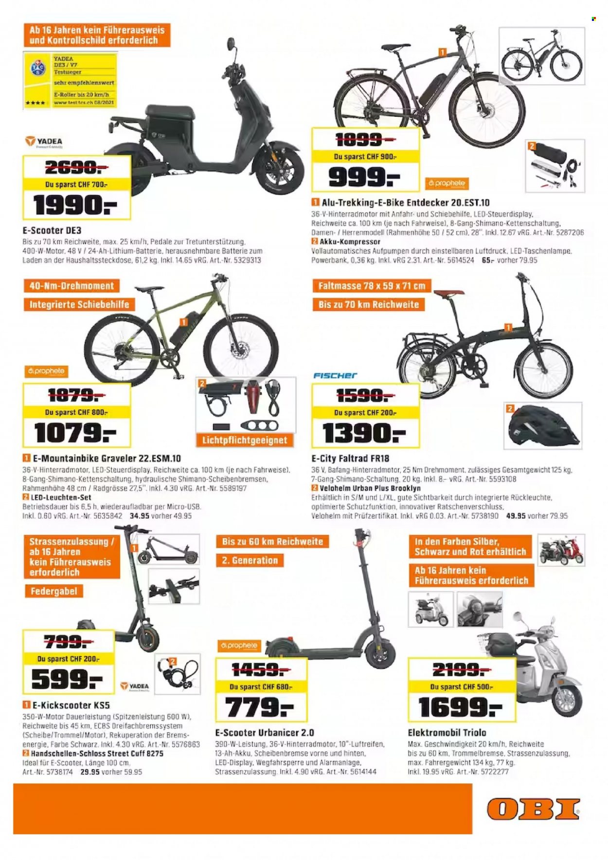 Volantino OBI - 9.4.2023 - 22.4.2023. Pagina 19