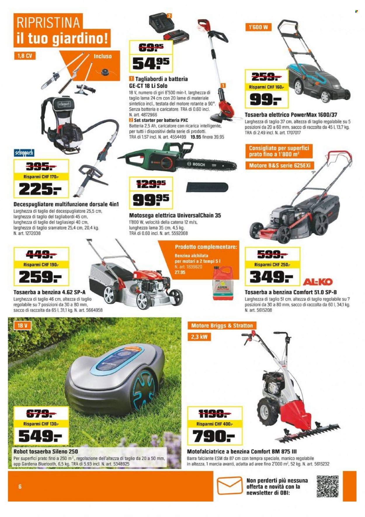 Volantino OBI - 9.4.2023 - 22.4.2023. Pagina 6
