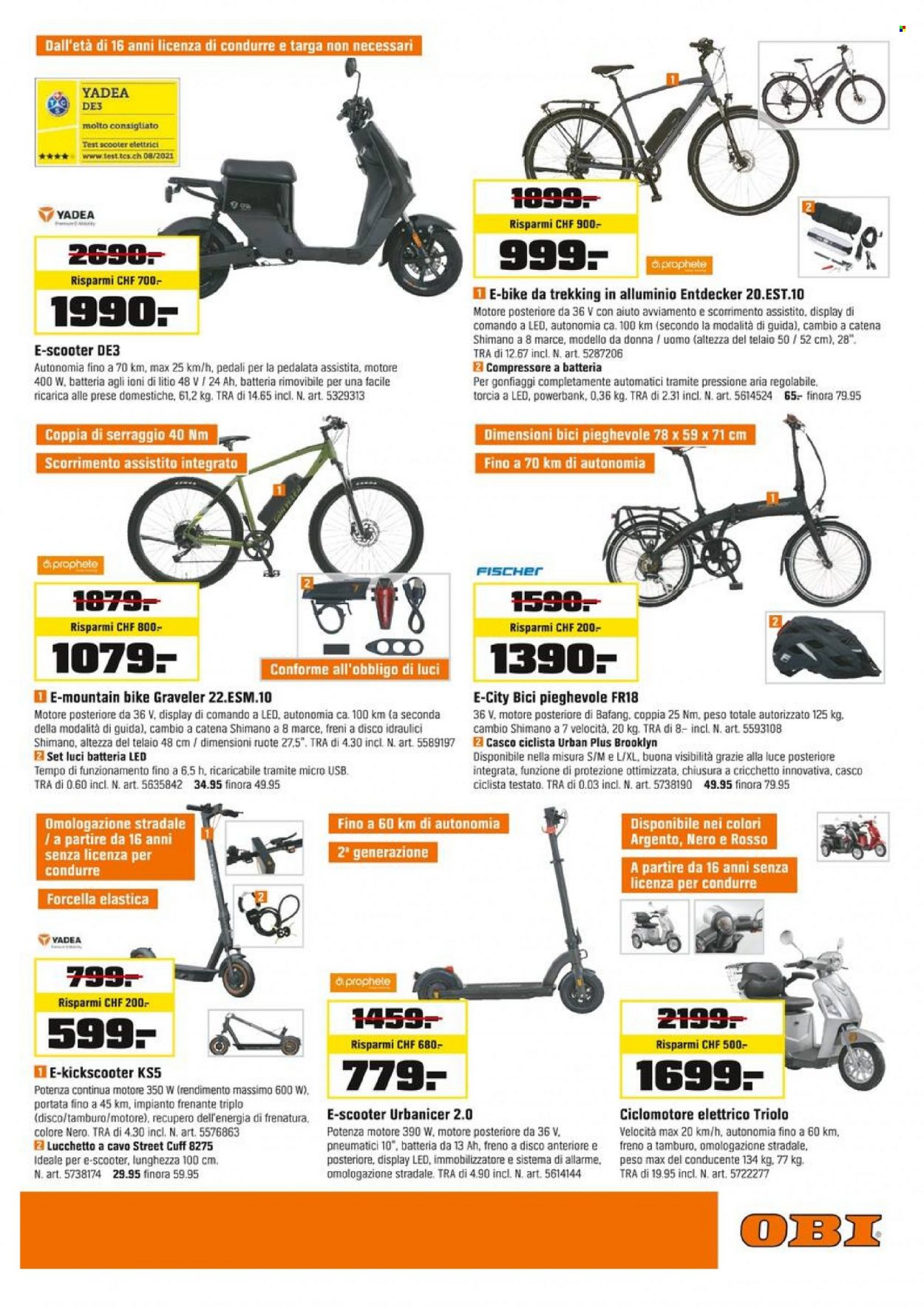Volantino OBI - 9.4.2023 - 22.4.2023. Pagina 19