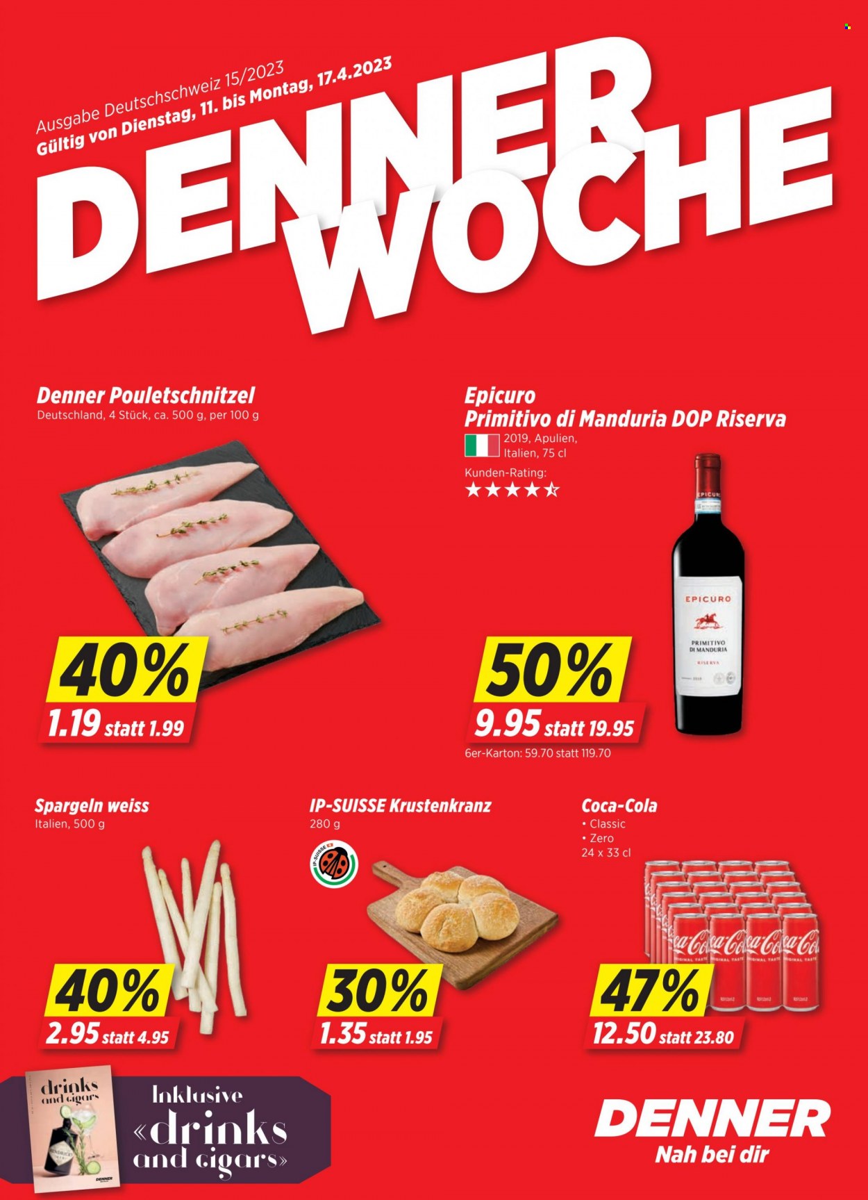 Catalogue Denner - 11.4.2023 - 17.4.2023. Page 1