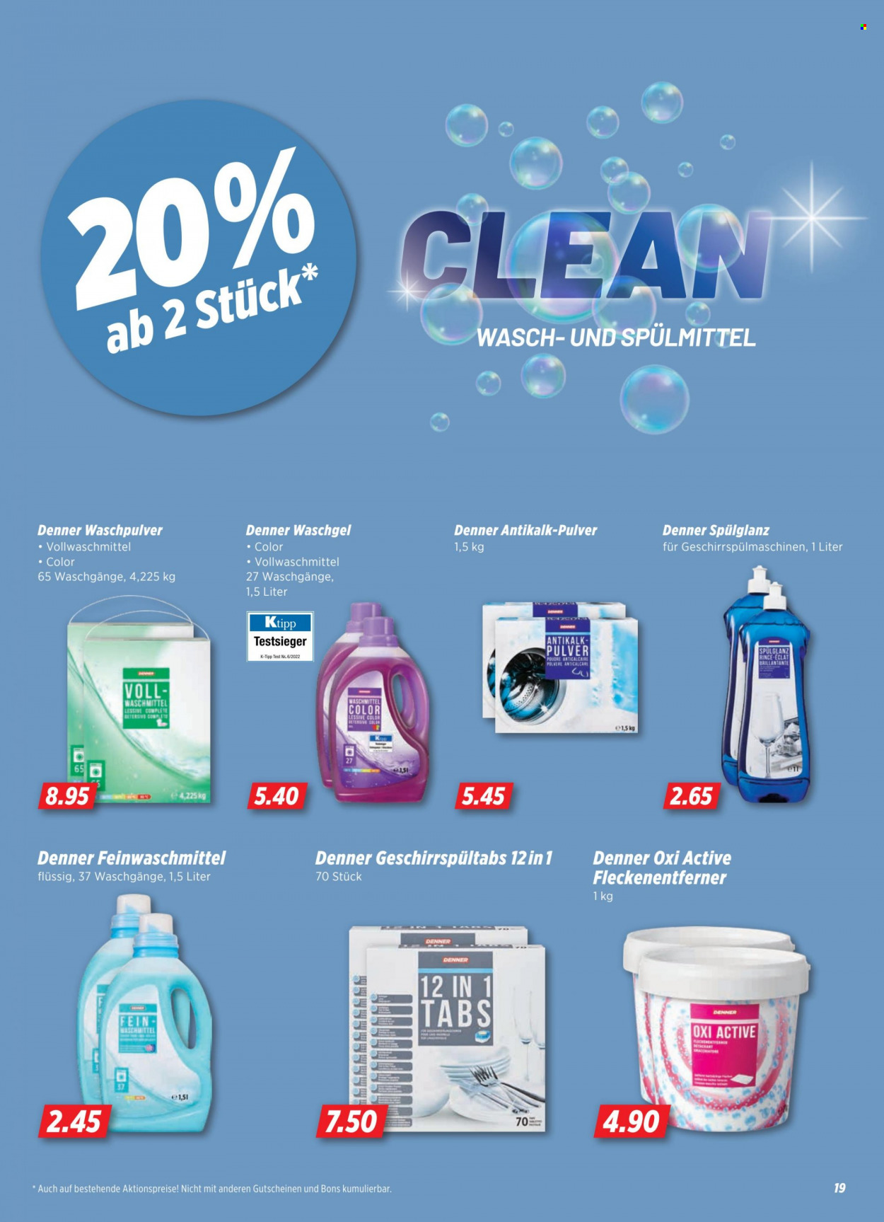 Catalogue Denner - 11.4.2023 - 17.4.2023. Page 19