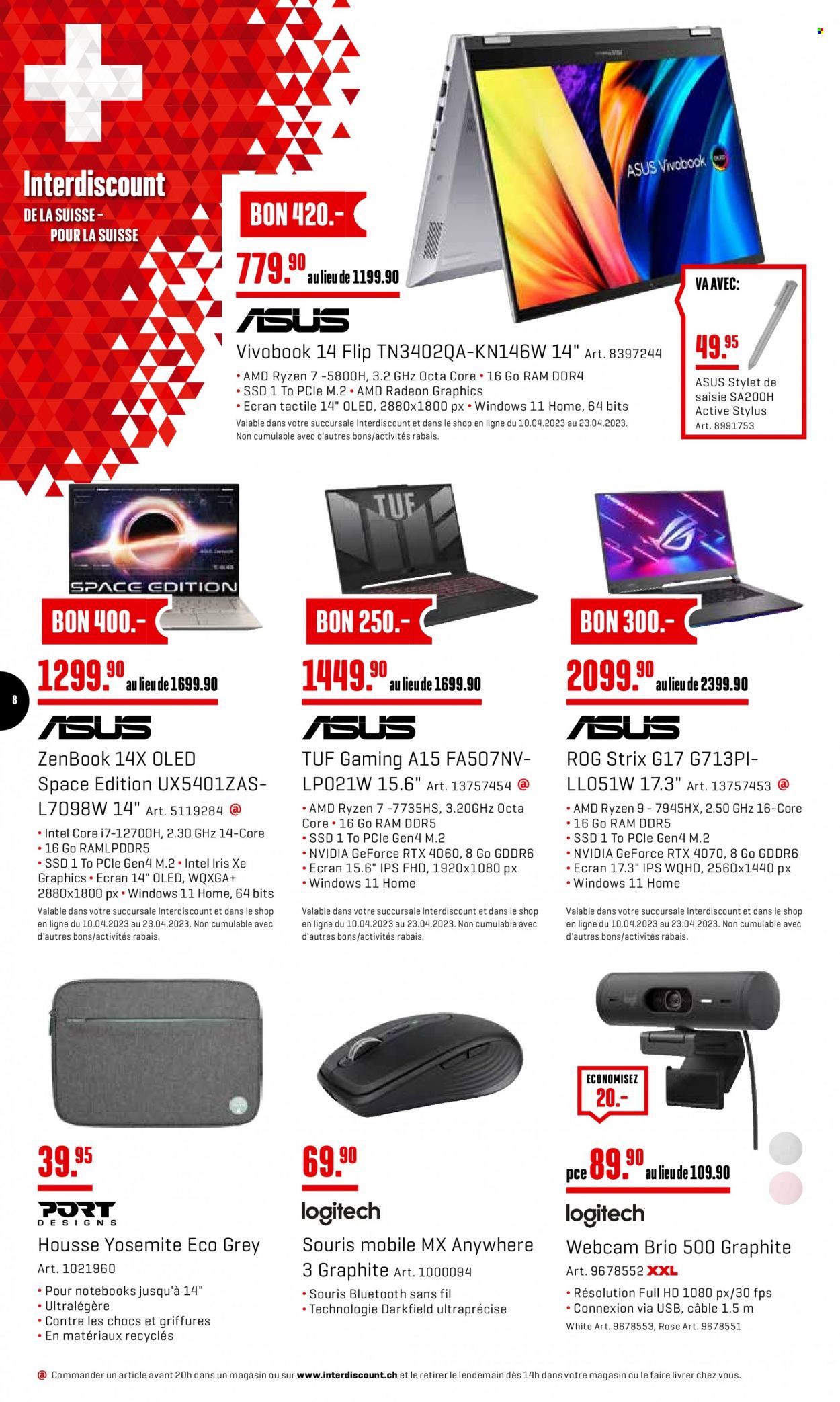 Catalogue Interdiscount - 10.4.2023 - 23.4.2023. Page 8