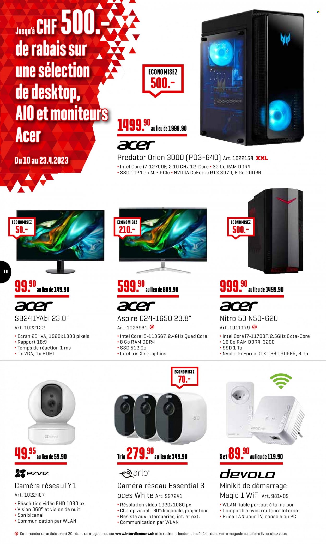 Catalogue Interdiscount - 10.4.2023 - 23.4.2023. Page 10