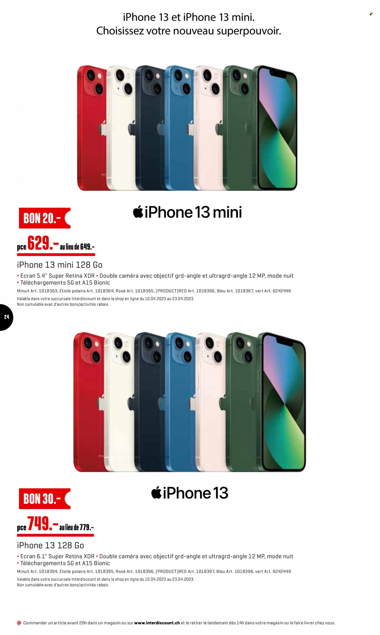 Catalogue Interdiscount - 10.4.2023 - 23.4.2023. Page 24