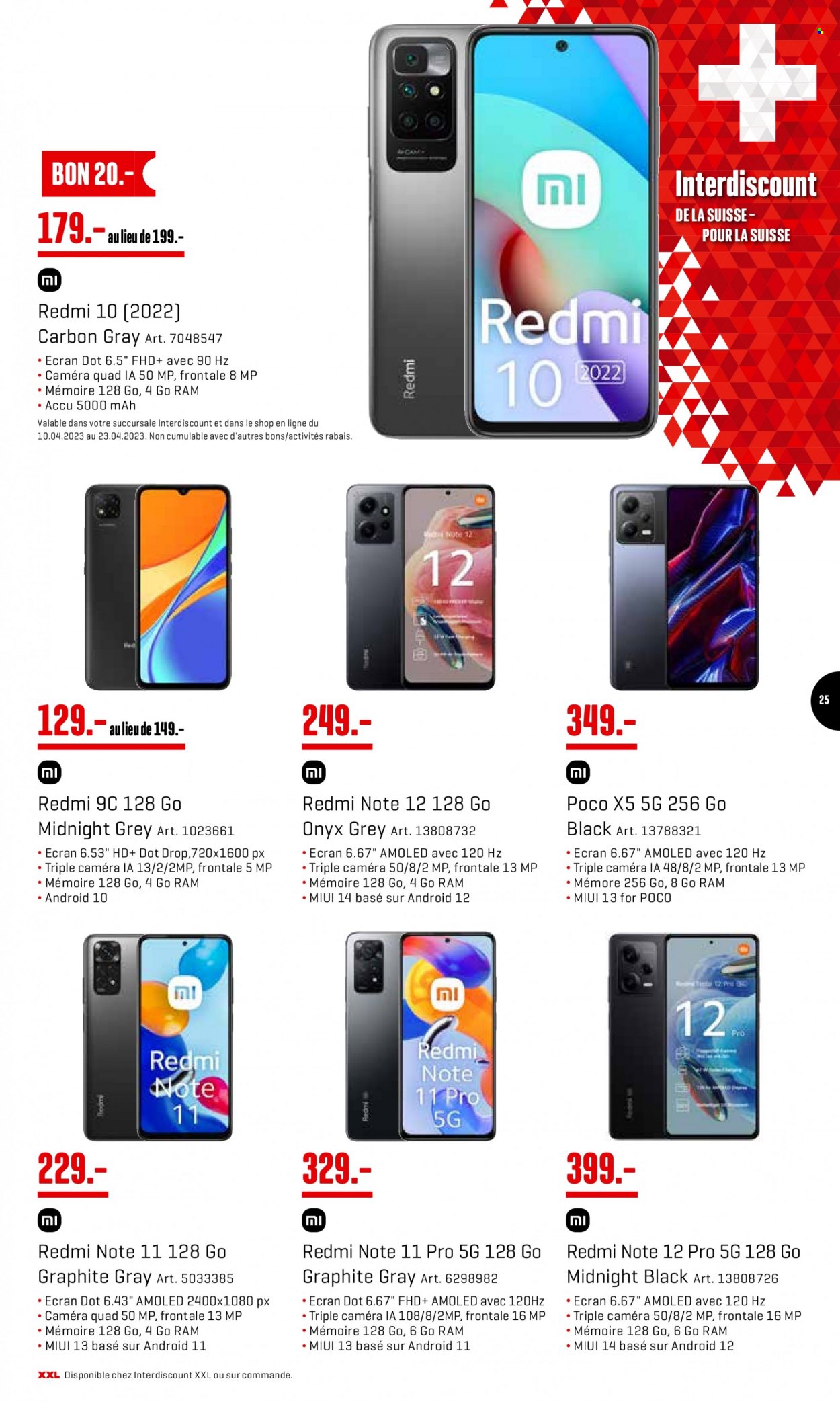 Catalogue Interdiscount - 10.4.2023 - 23.4.2023. Page 25