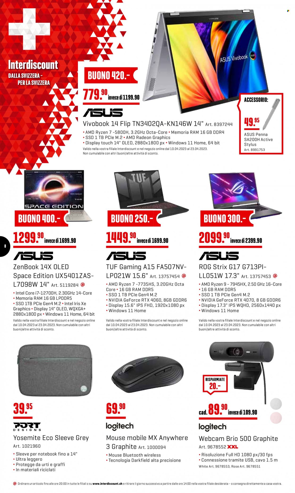 Volantino Interdiscount - 10.4.2023 - 23.4.2023. Pagina 8