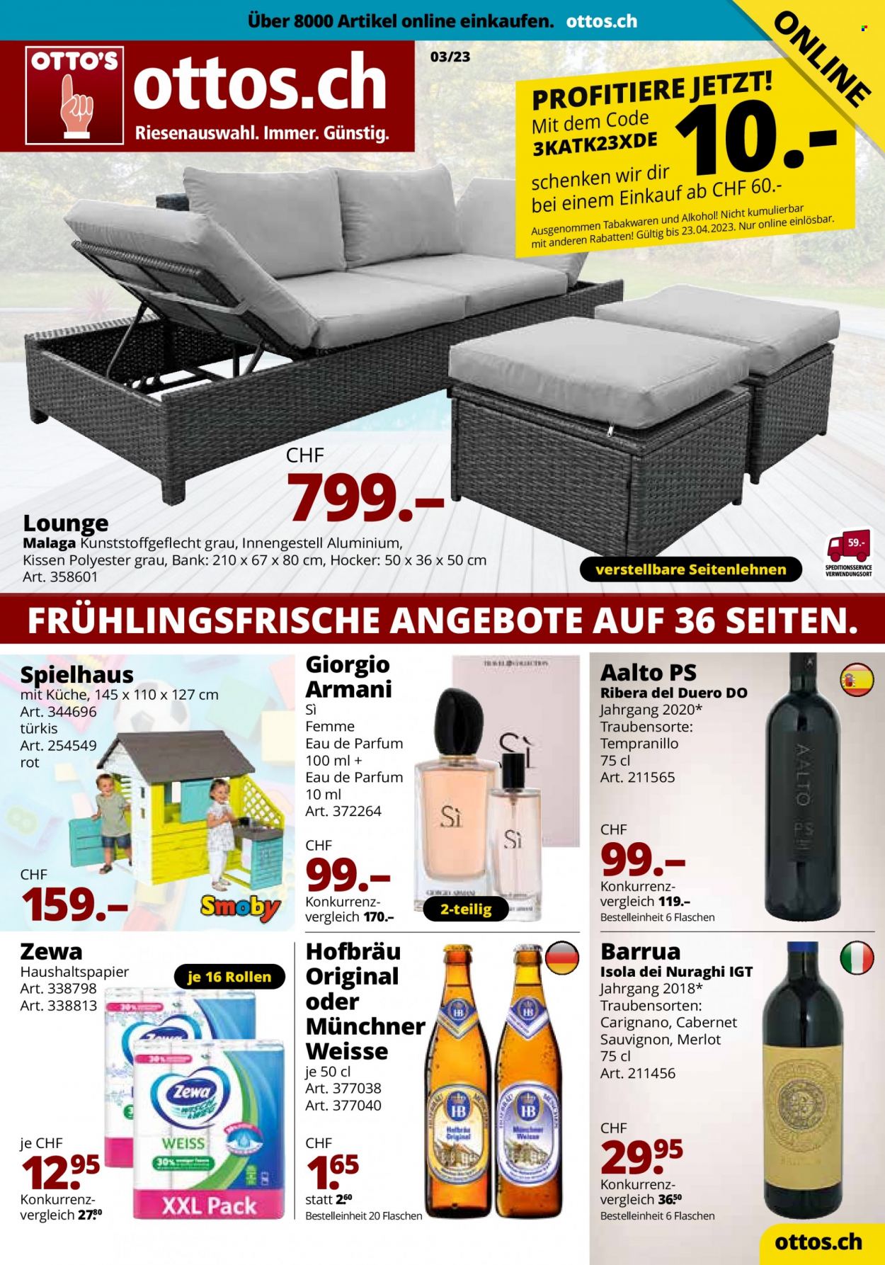 Catalogue Otto's. Page 1