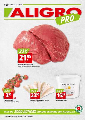 Volantino ALIGRO - 17.4.2023 - 22.4.2023.