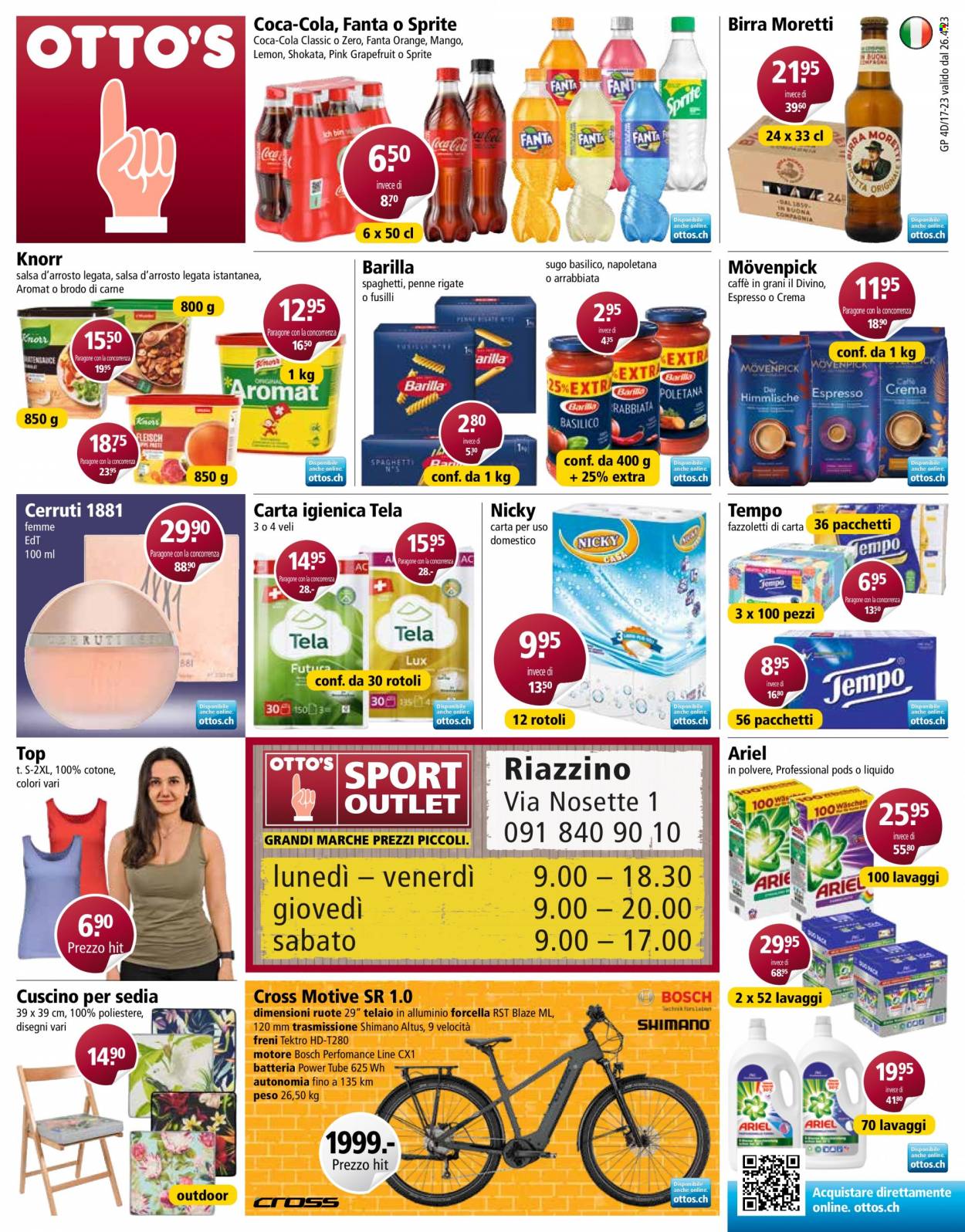 Volantino Otto's - 26.4.2023 - 2.5.2023. Pagina 1
