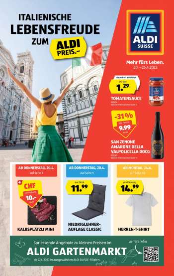 Volantino Aldi - 20.4.2023 - 26.4.2023.