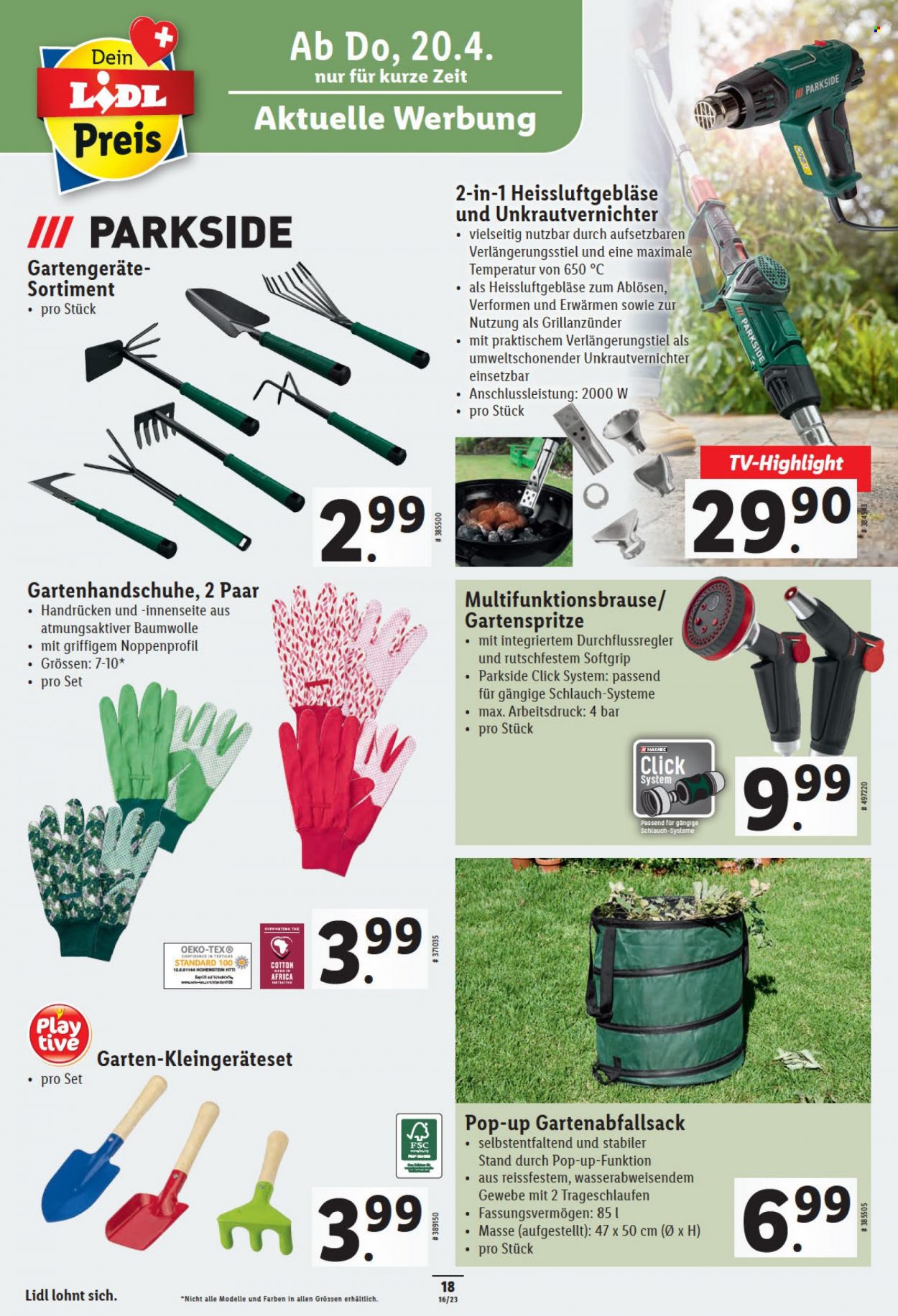 Prospekt Lidl - 20.4.2023 - 26.4.2023. Seite 18