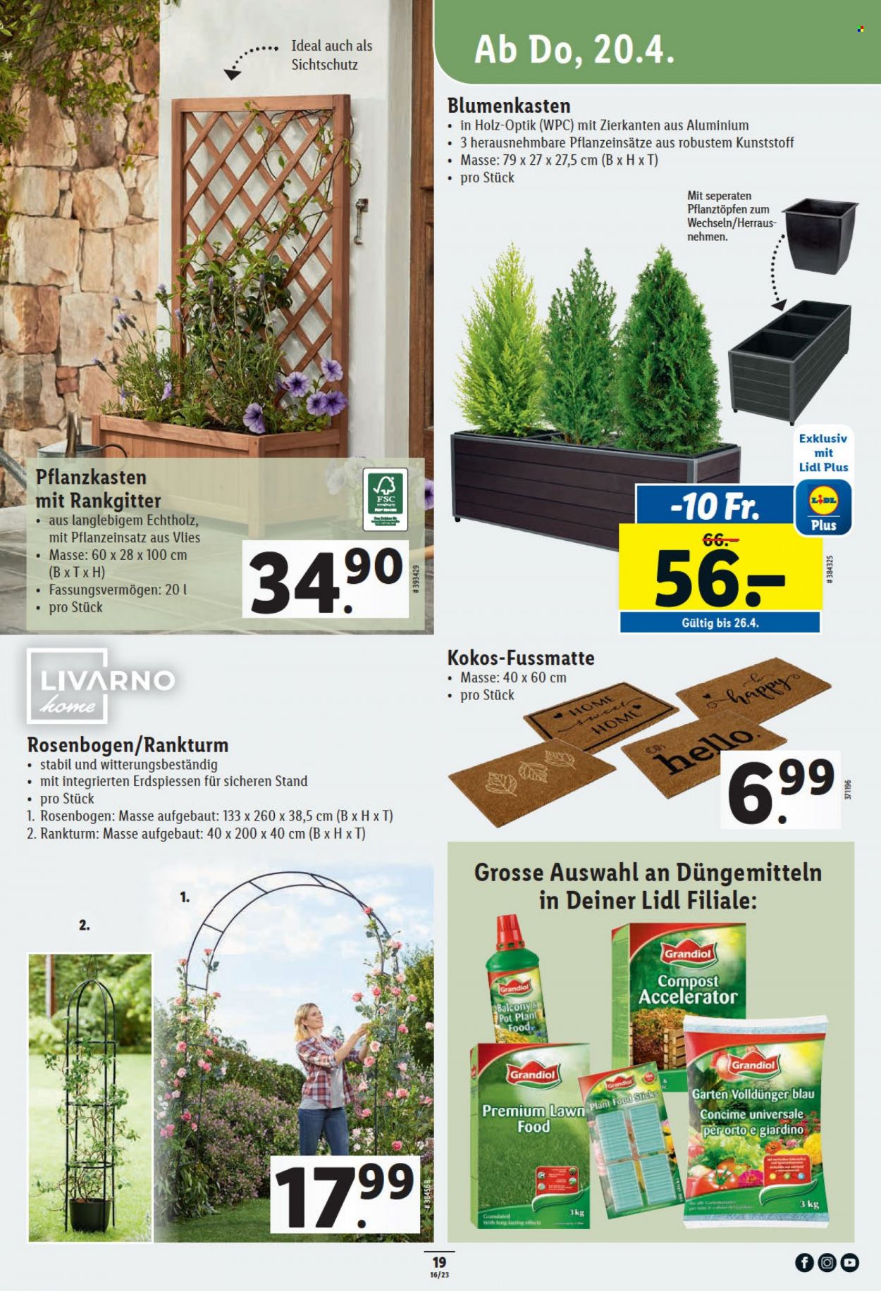Prospekt Lidl - 20.4.2023 - 26.4.2023. Seite 19