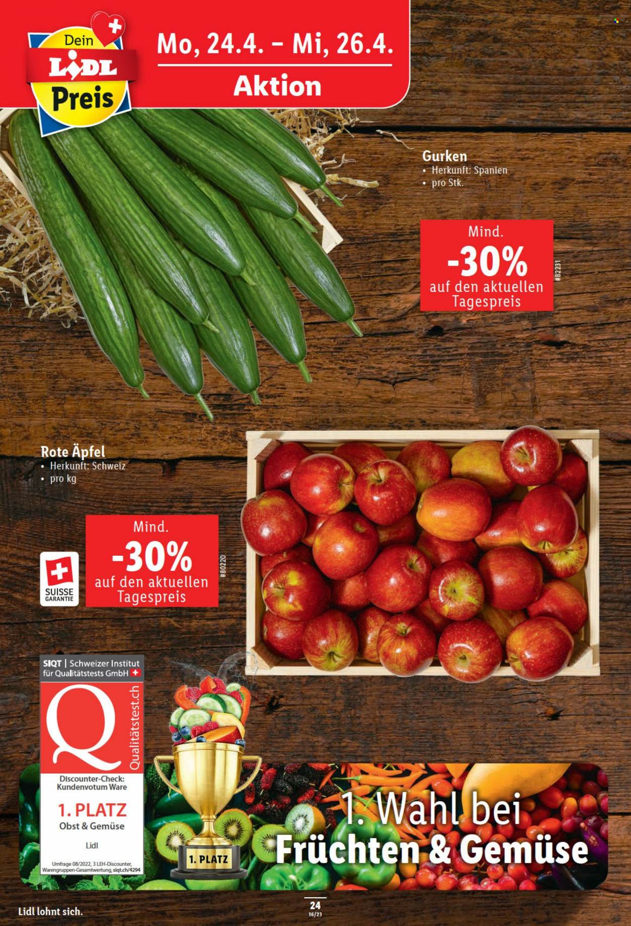 Prospekt Lidl - 20.4.2023 - 26.4.2023. Seite 24