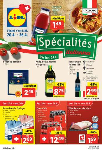 Volantino Lidl - 20.4.2023 - 26.4.2023.