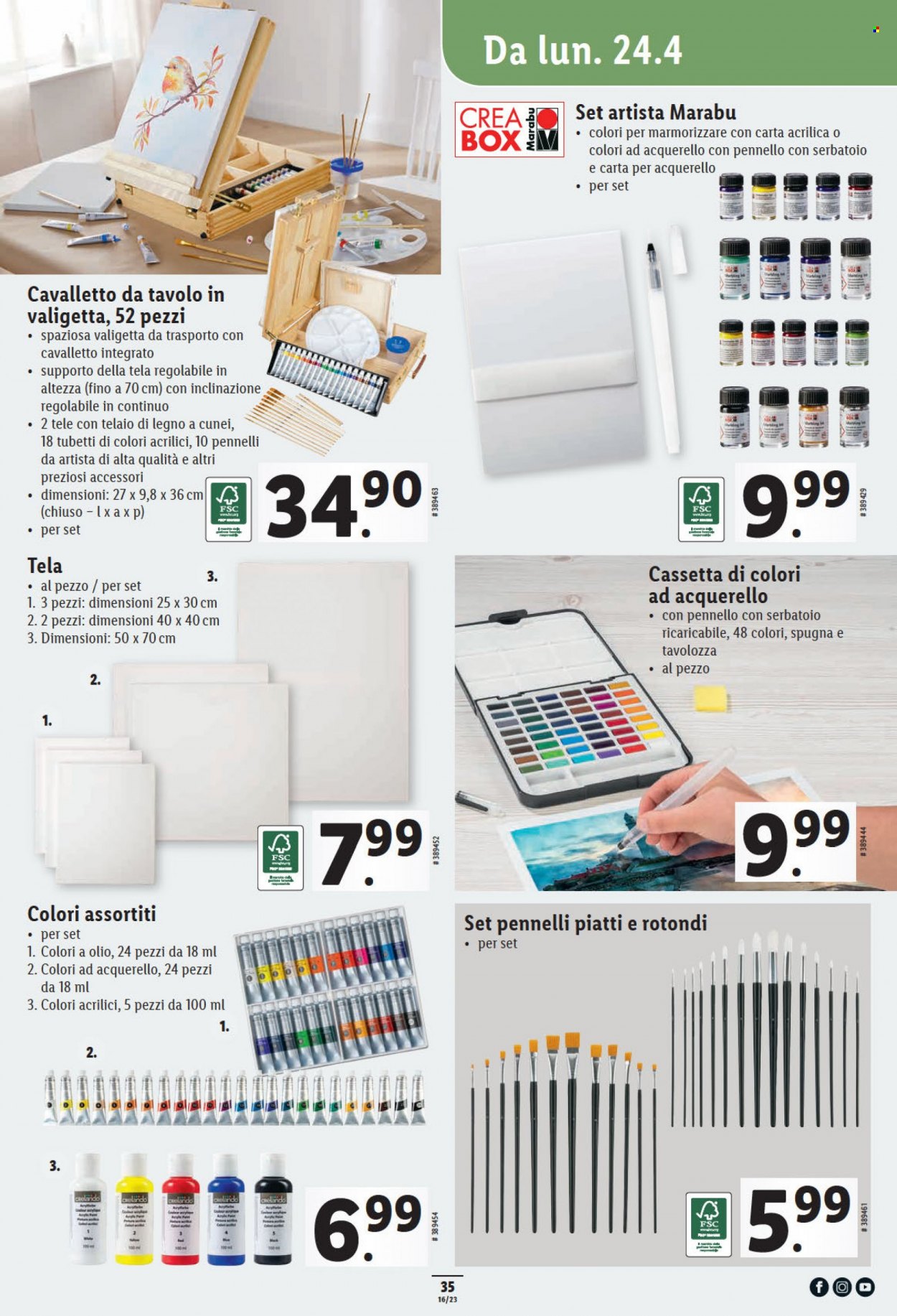 Volantino Lidl - 20.4.2023 - 26.4.2023. Pagina 35