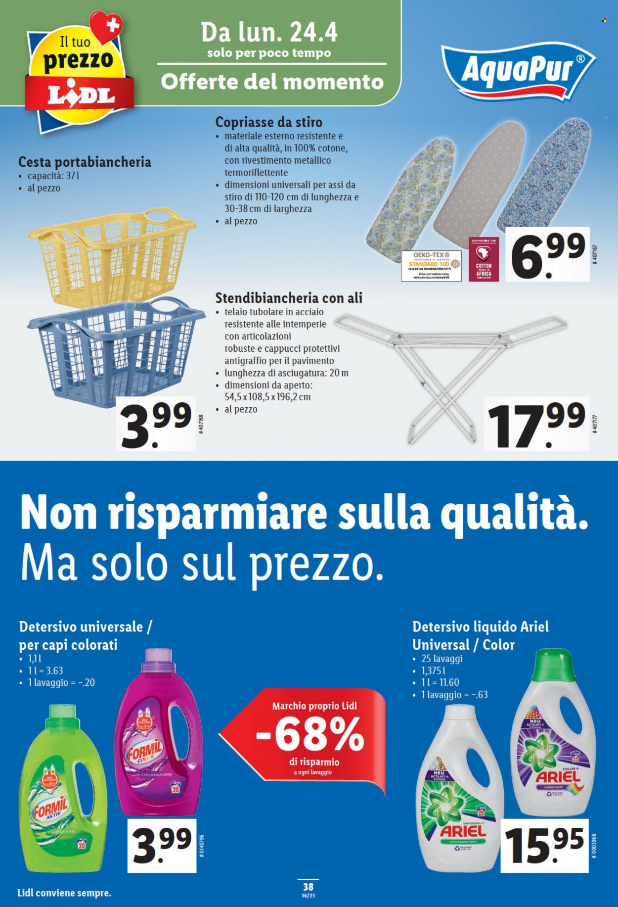 Volantino Lidl - 20.4.2023 - 26.4.2023. Pagina 38