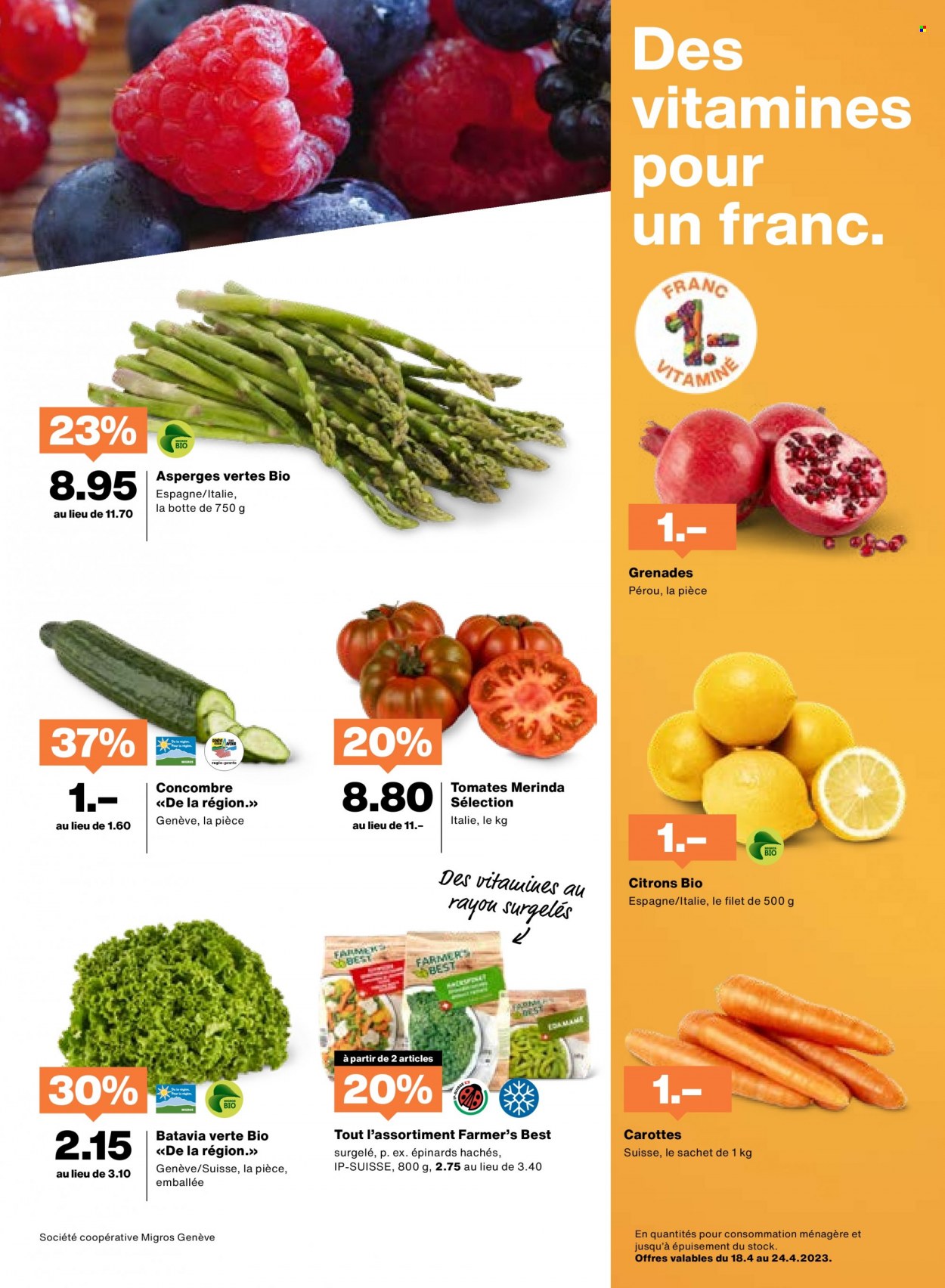 Volantino Migros - 18.4.2023 - 24.4.2023. Pagina 3