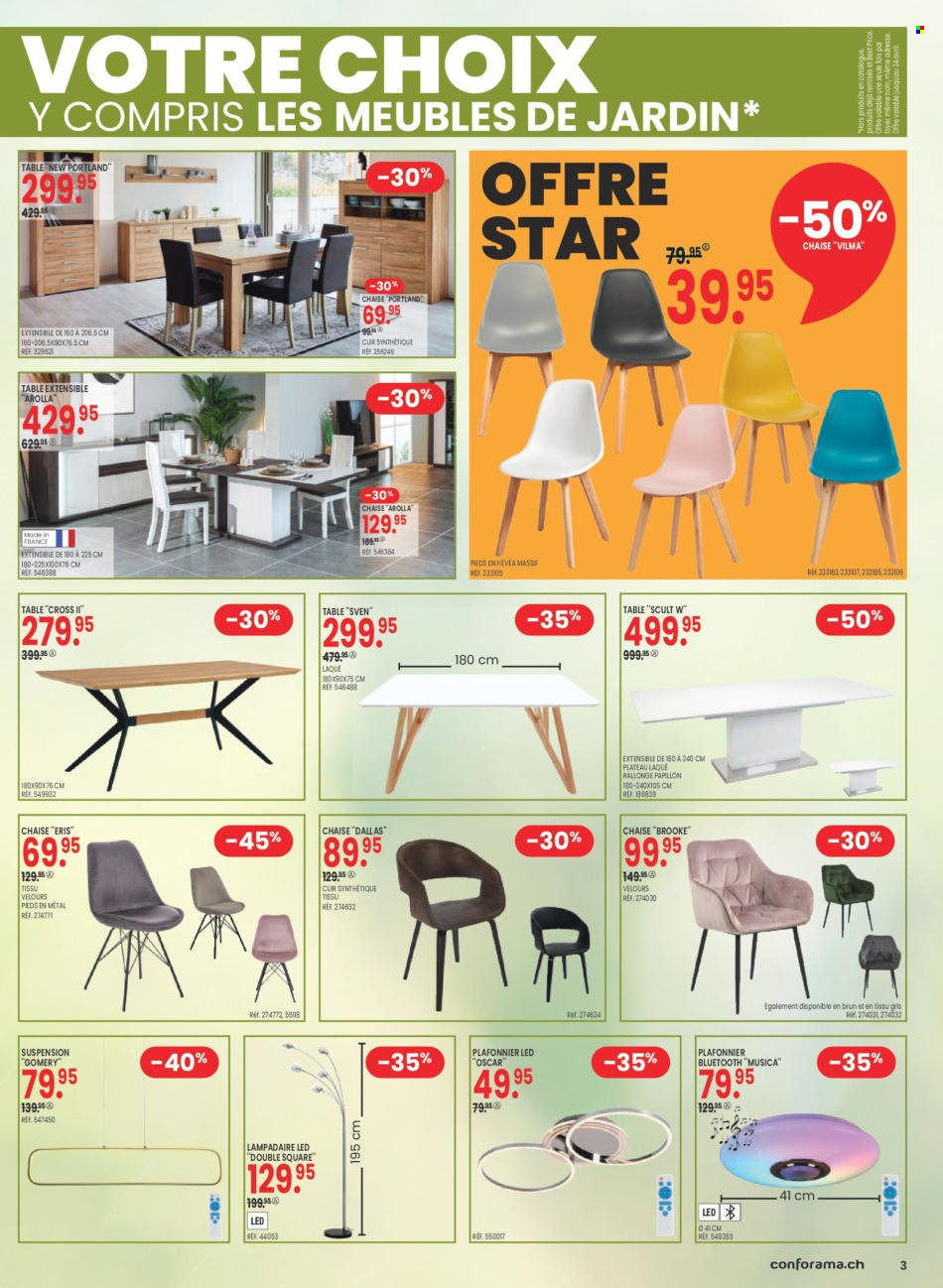 Volantino Conforama - 18.4.2023 - 1.5.2023. Pagina 3