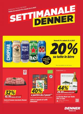 Volantino Denner - 18.4.2023 - 24.4.2023.