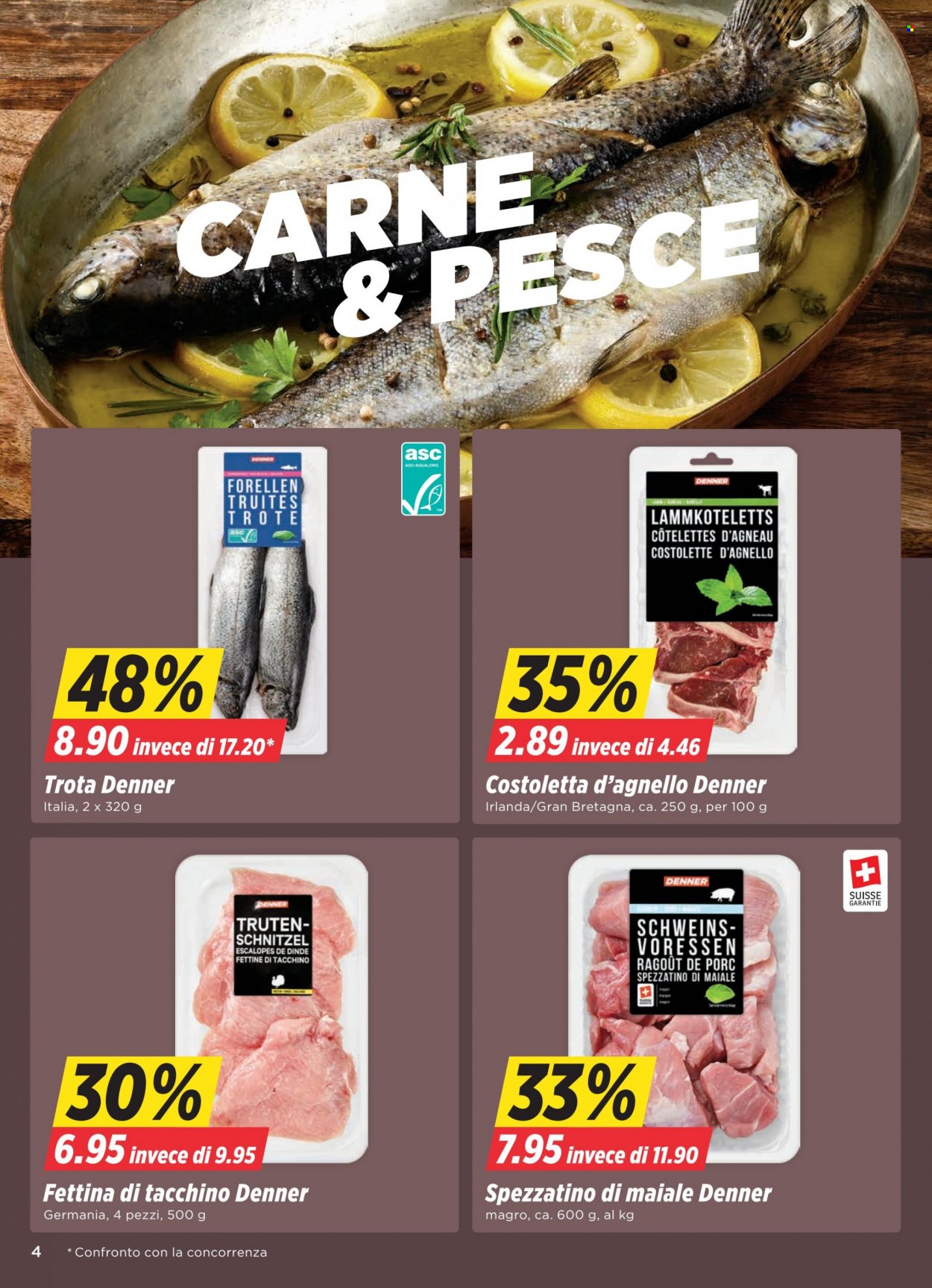 Volantino Denner - 18.4.2023 - 24.4.2023. Pagina 4