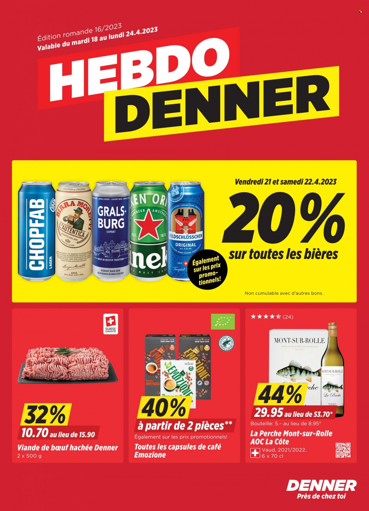 Volantino Denner - 18.4.2023 - 24.4.2023. Pagina 1