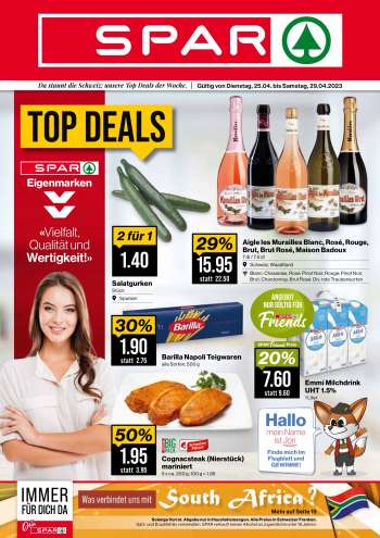 Prospekte SPAR - 25.4.2023 - 29.4.2023.