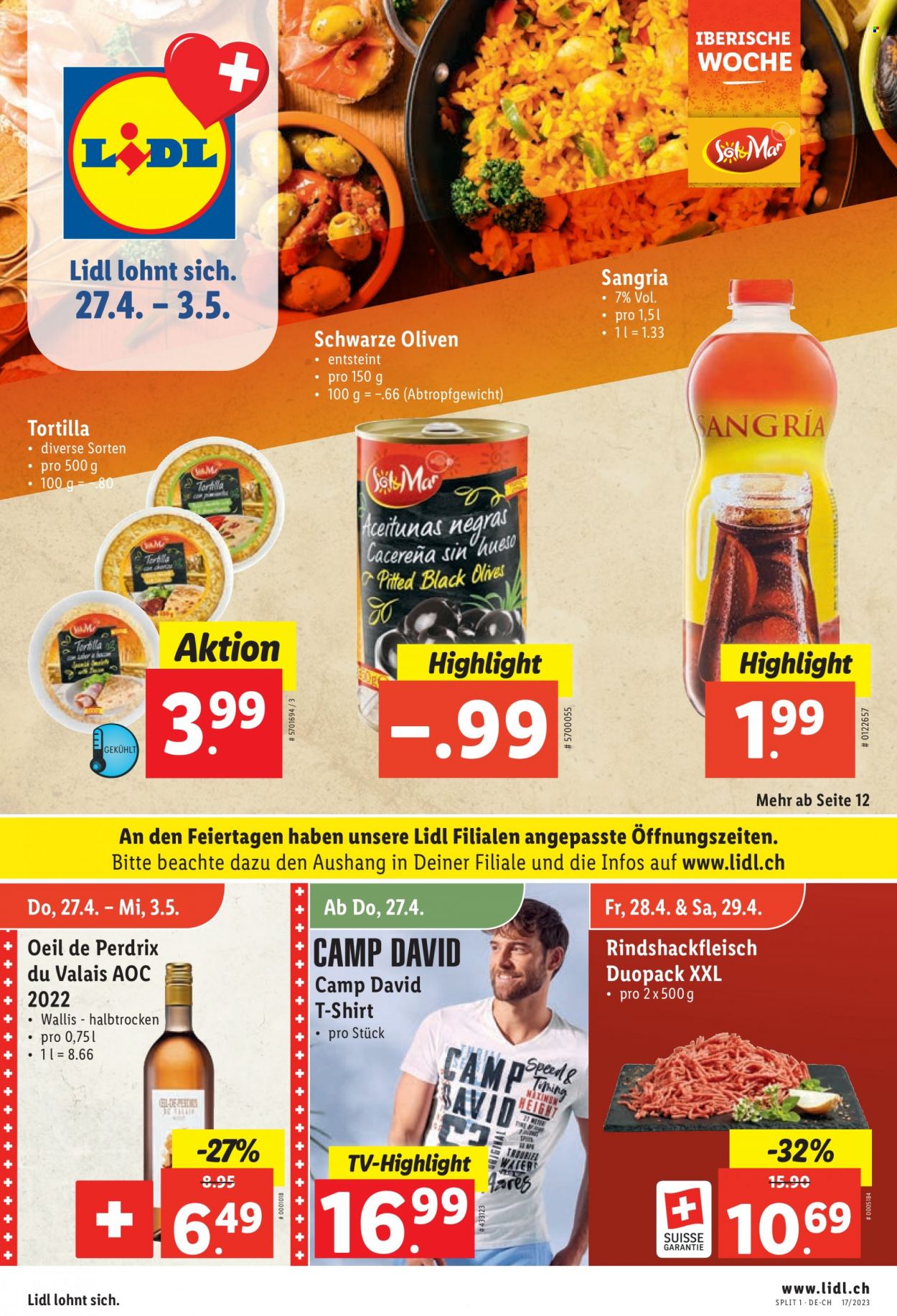 Catalogue Lidl - 27.4.2023 - 3.5.2023. Page 1