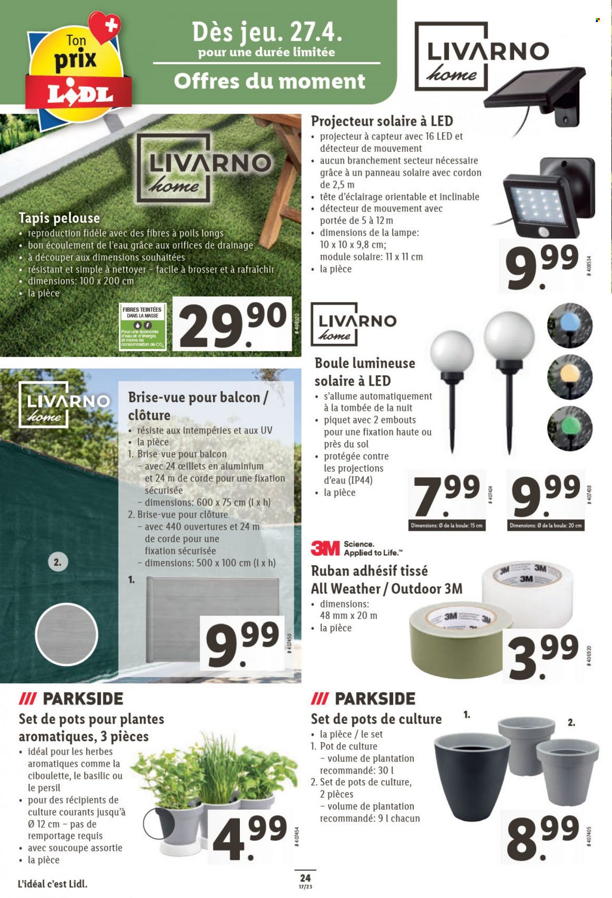 Volantino Lidl - 27.4.2023 - 3.5.2023. Pagina 24